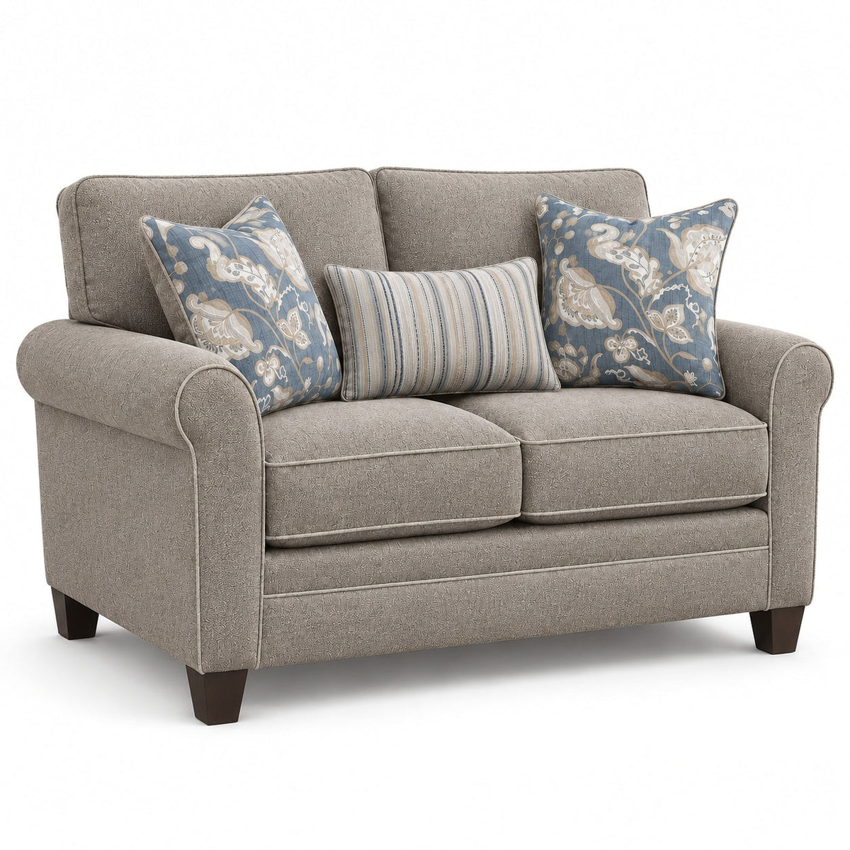 Dano Tweed Loveseat — detail