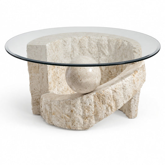 Fossil Round Coffee Table