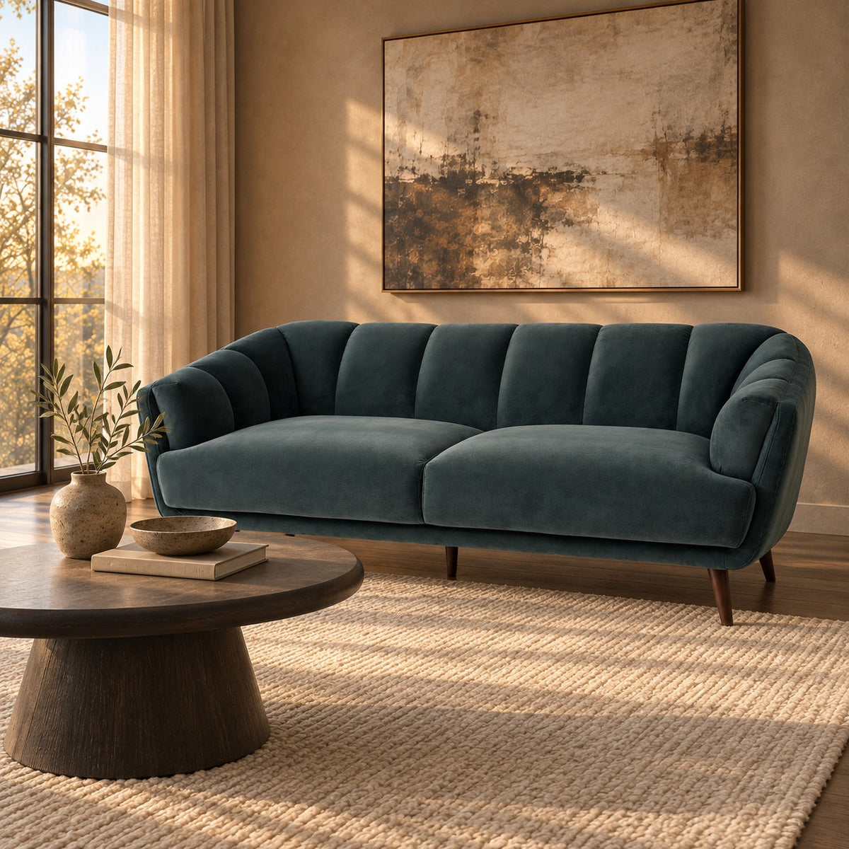 Franco Loveseat — in a room