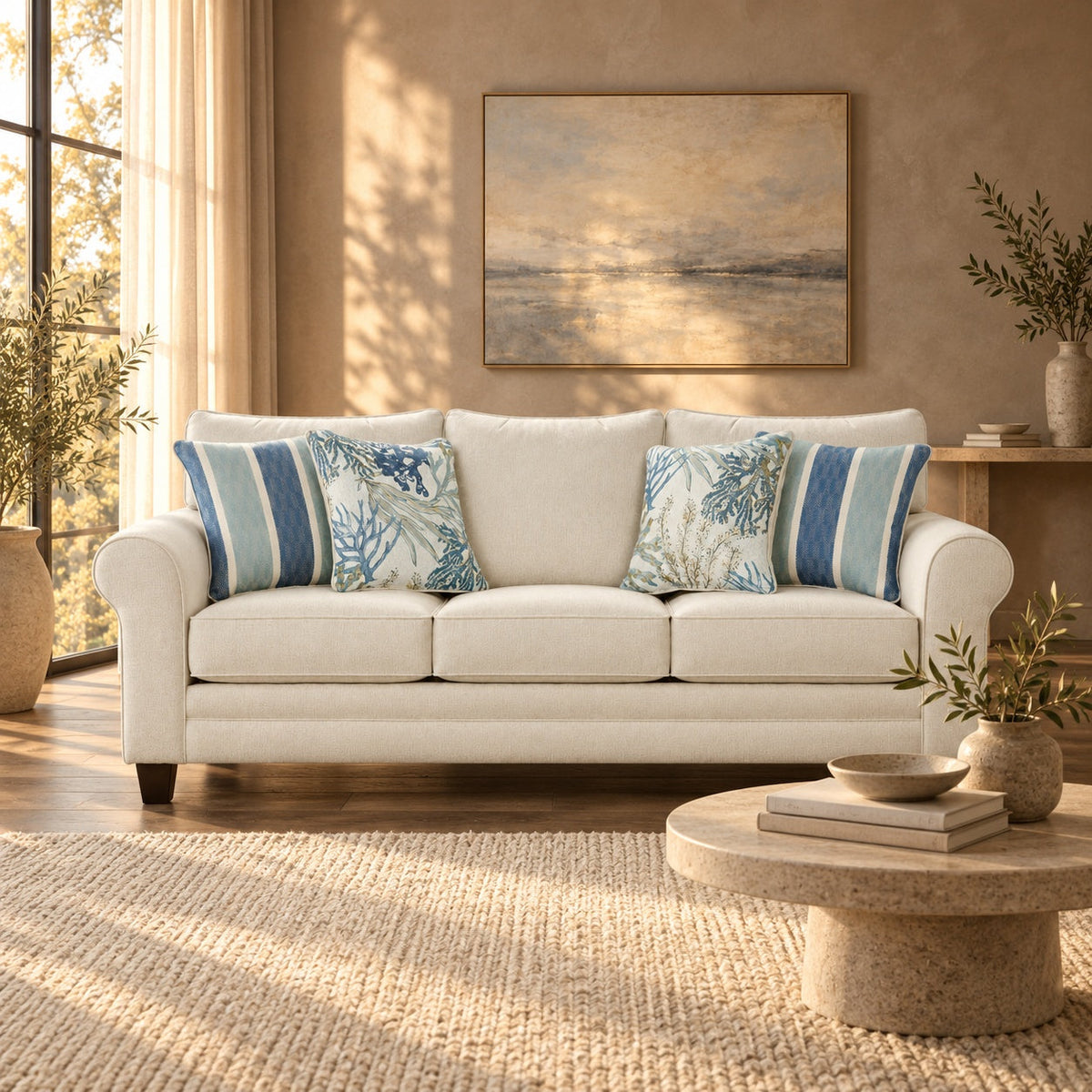 Grande Glacier Sofa — in a room