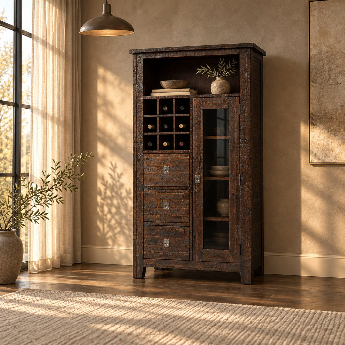Kona Grove Wine Pantry — in a room