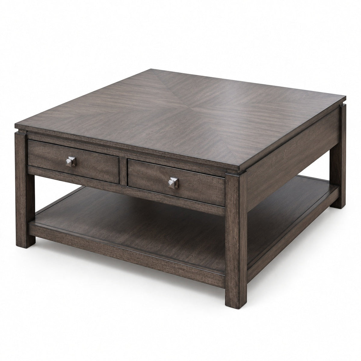 Lancaster 40" Square Coffee Table — another angle
