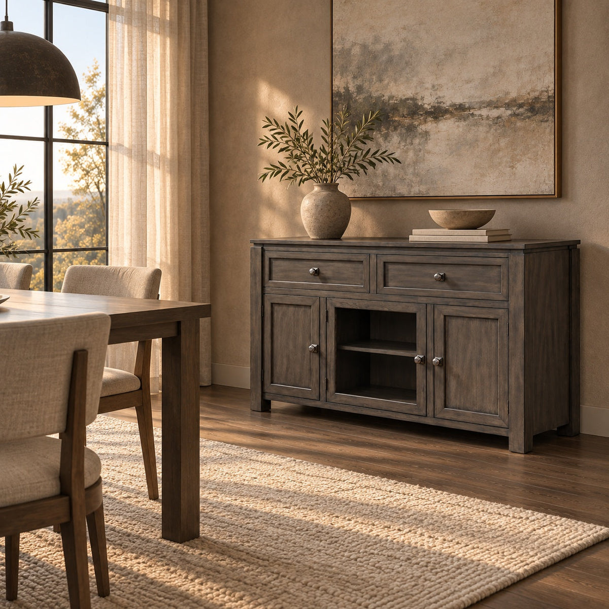 Lancaster 54" Sideboard — in a room