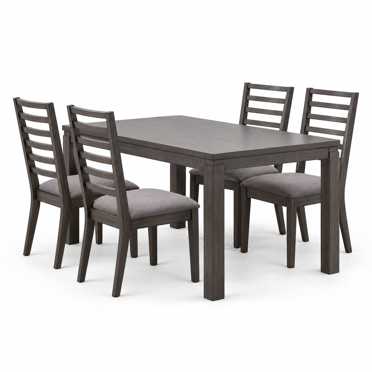 Lancaster 72" Rectangular Dining Table Set (6 Pc)