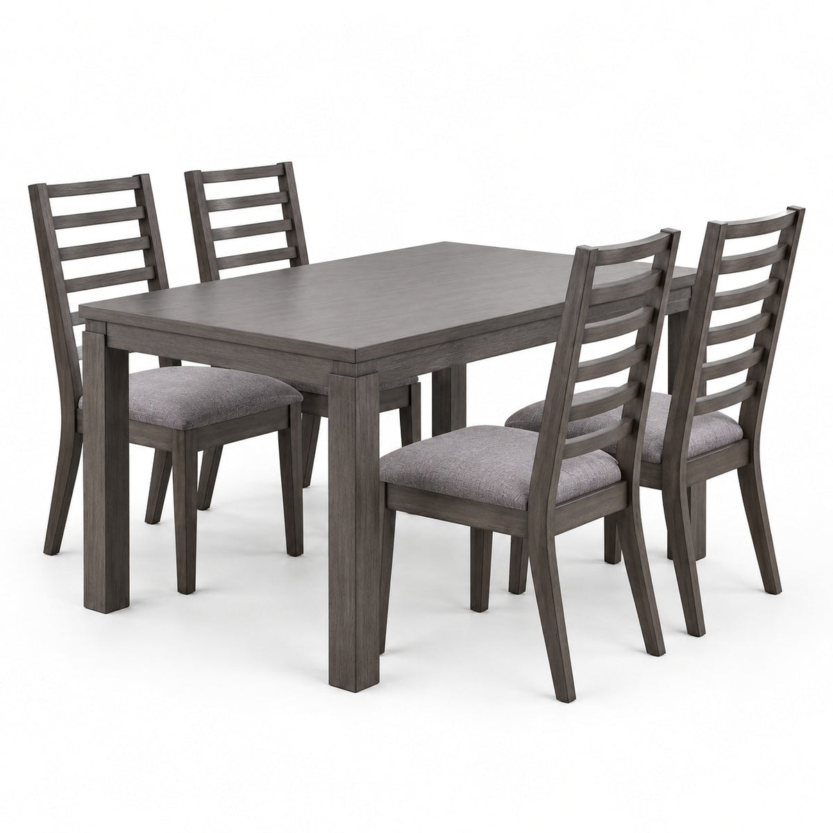 Lancaster 72" Rectangular Dining Table Set (6 Pc) — another angle