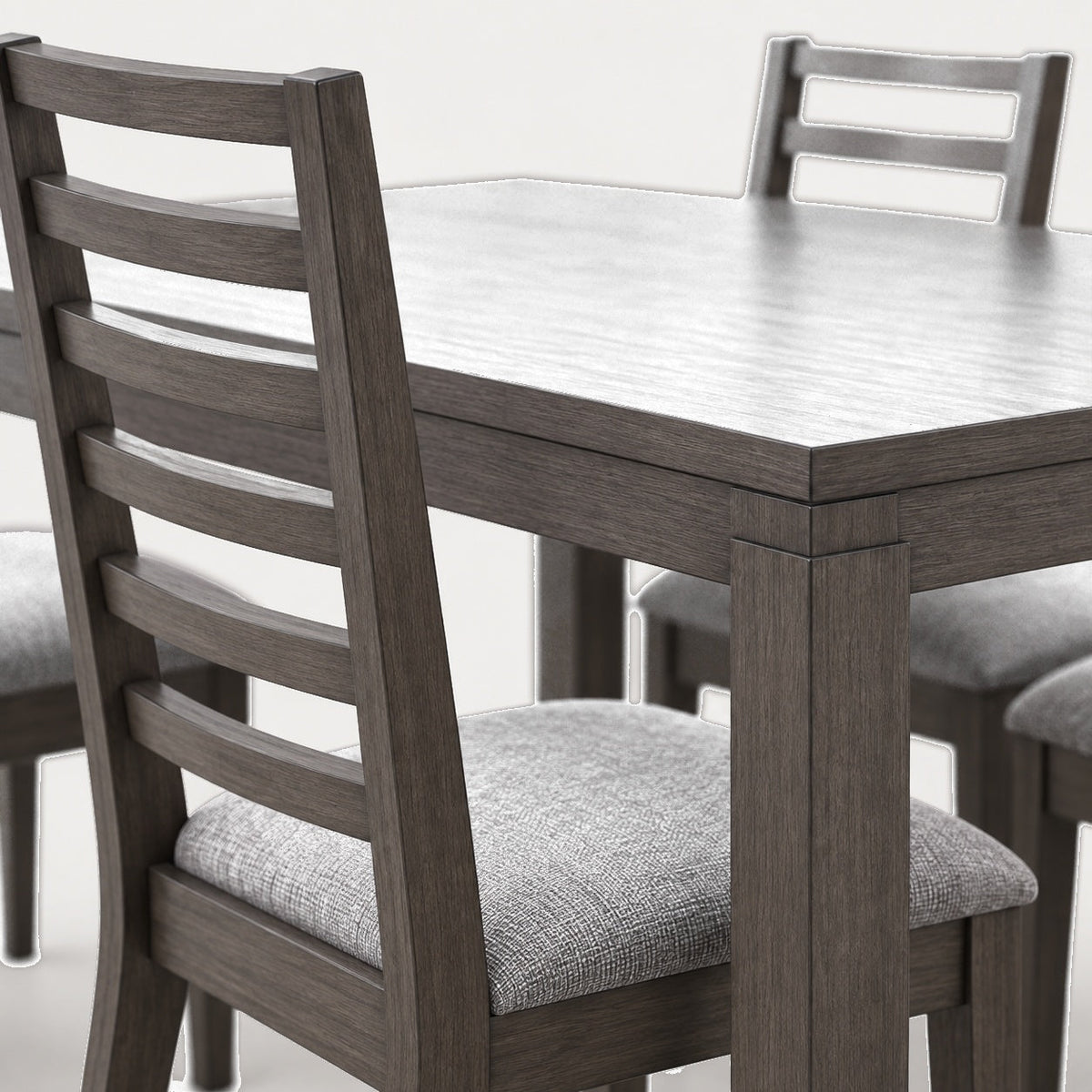 Lancaster 72" Rectangular Dining Table Set (6 Pc) — detail