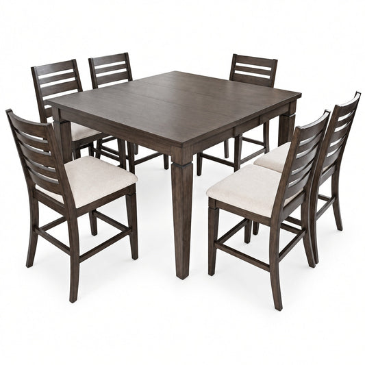 Lincoln Counter Height Table Set (7 Piece)