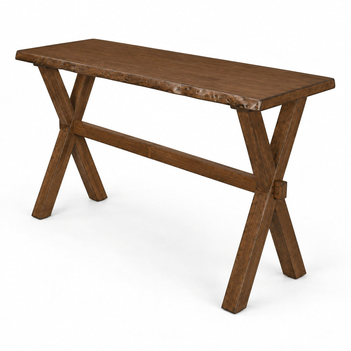 Live Edge Sofa Table — another angle