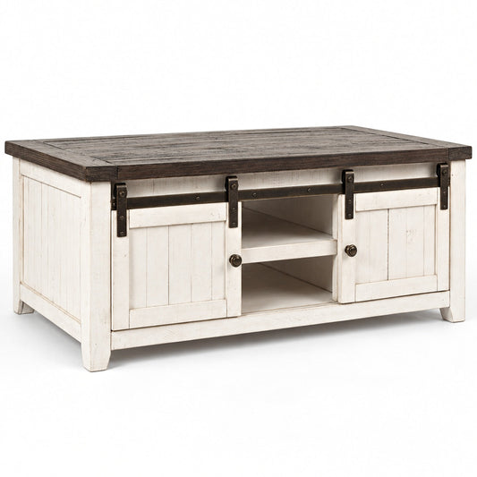 Madison County Coffee Table (Off White)