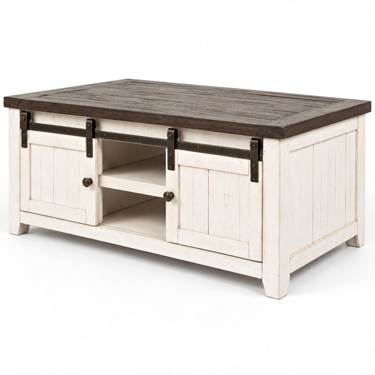 Madison County Coffee Table (Off White) — another angle