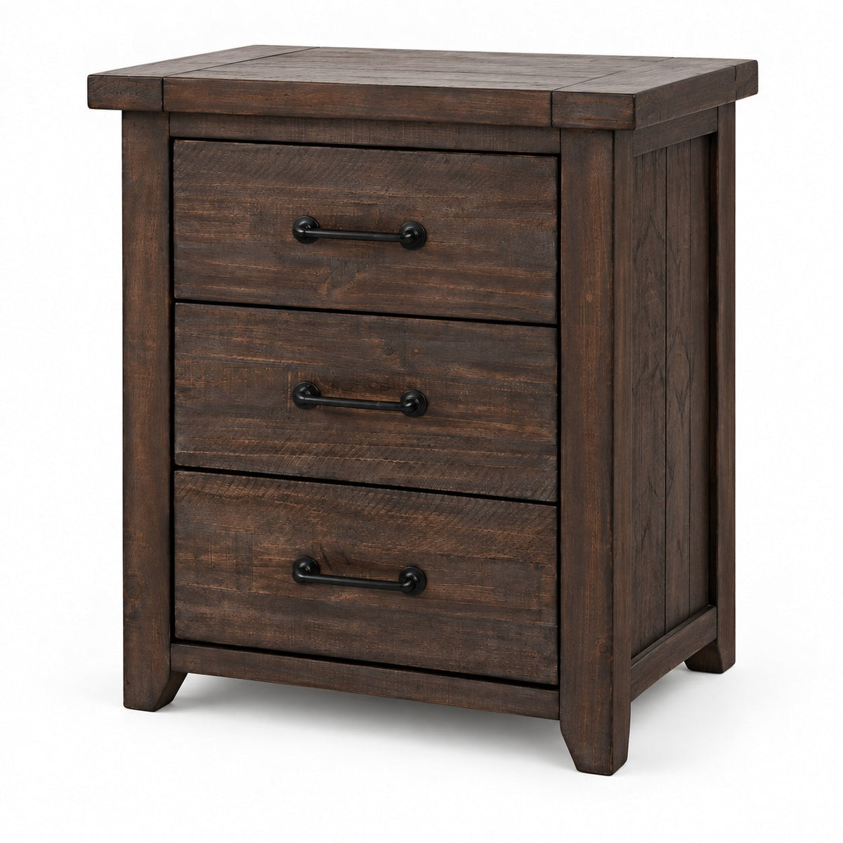 Madison Night Stand (Chocolate) — another angle