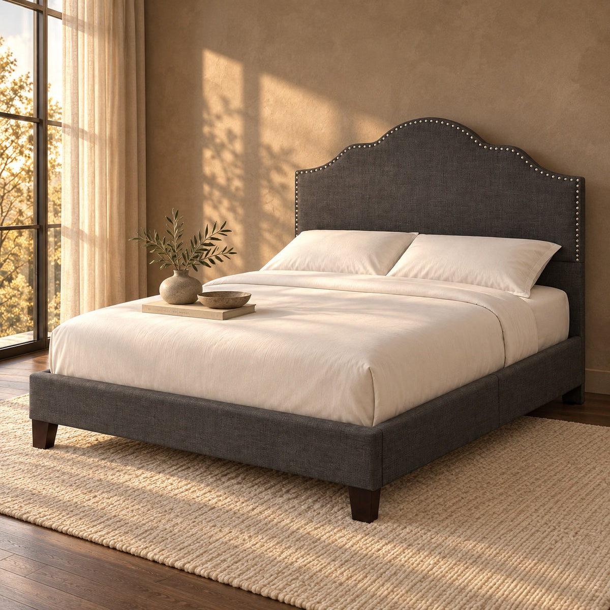 Madison Queen Bed Frame — in a room