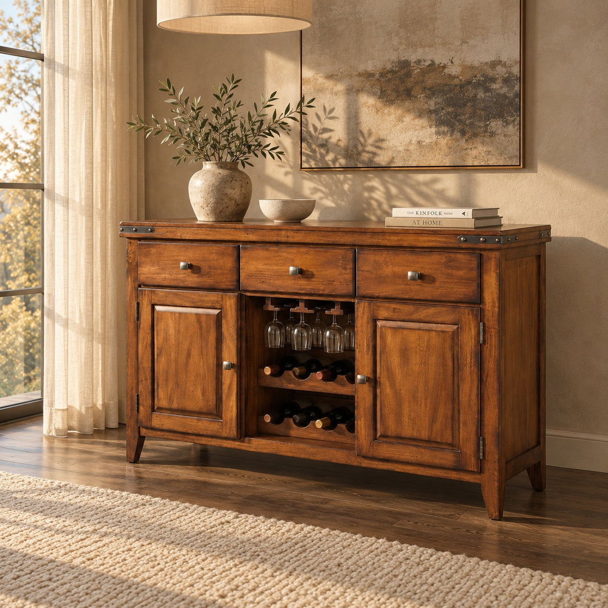 Mango 54" Sideboard — in a room