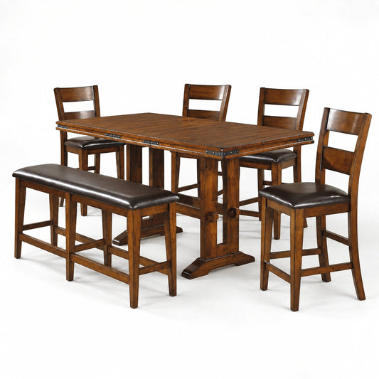 Mango 78" Tall Table Set (6Pc)