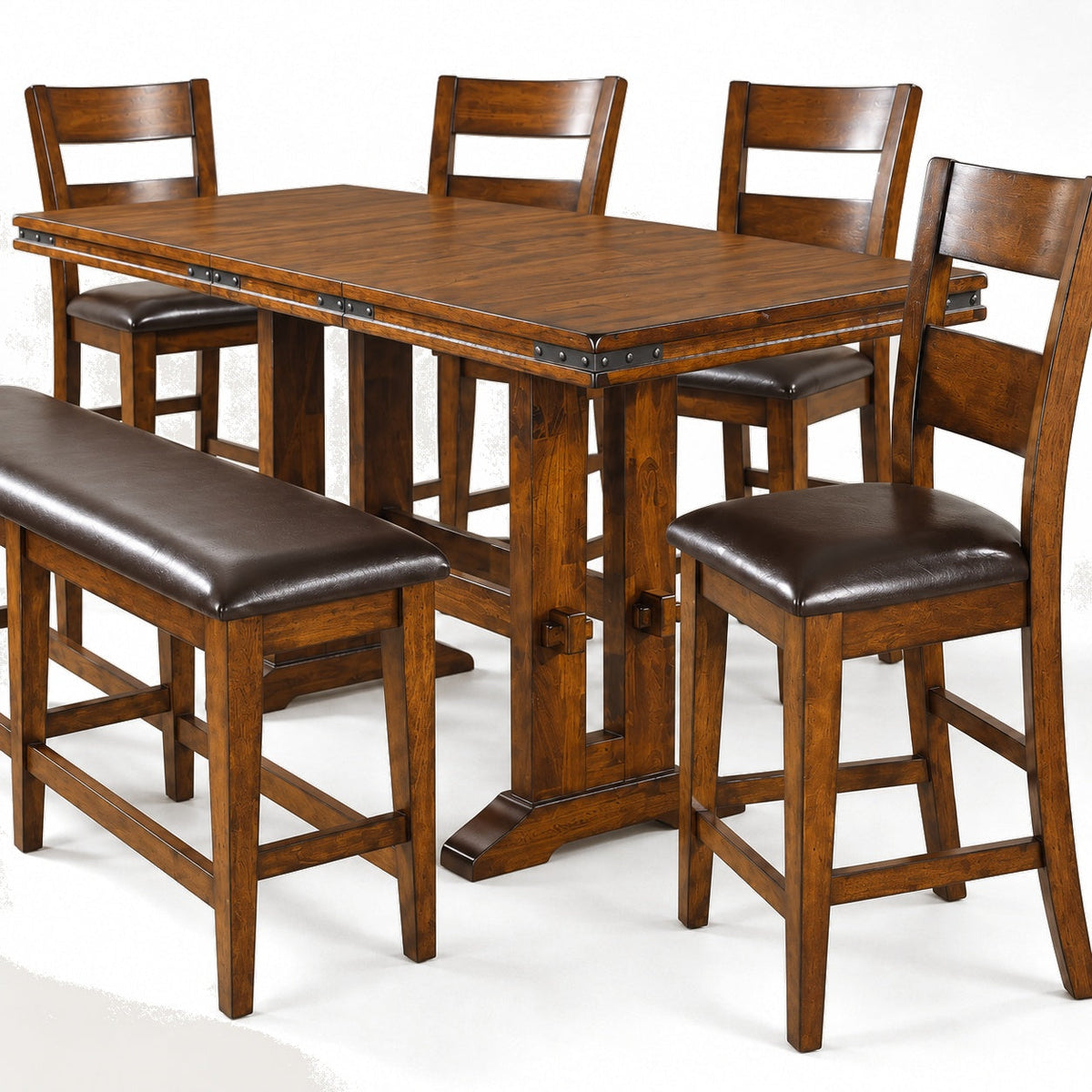 Mango 78" Tall Table Set (6Pc) — detail