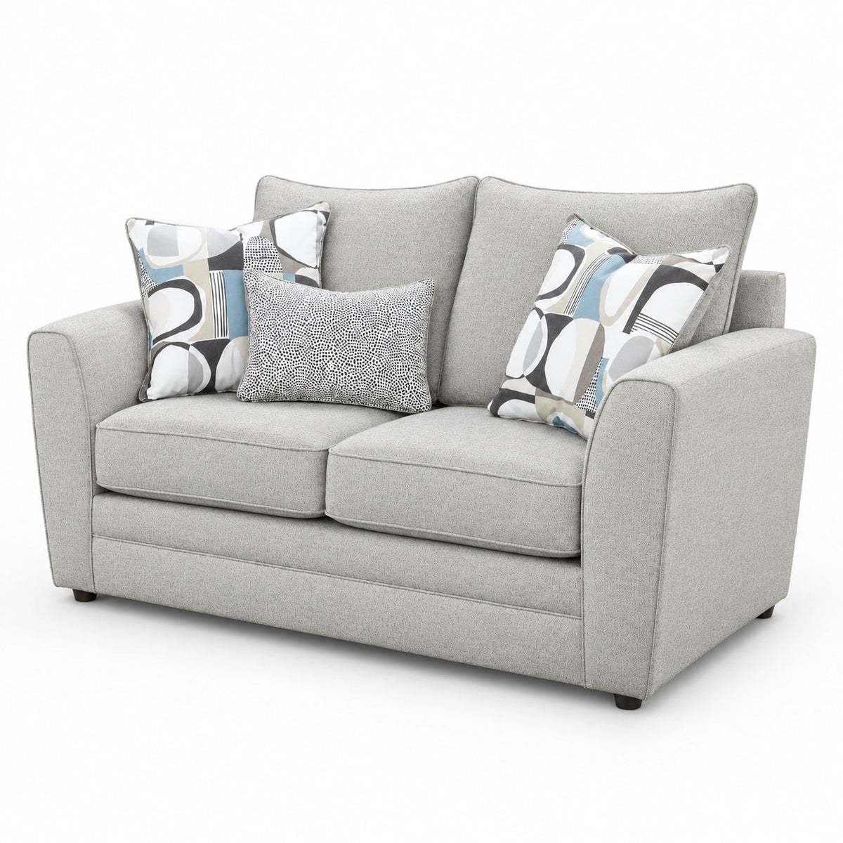 Max Gray Loveseat — another angle