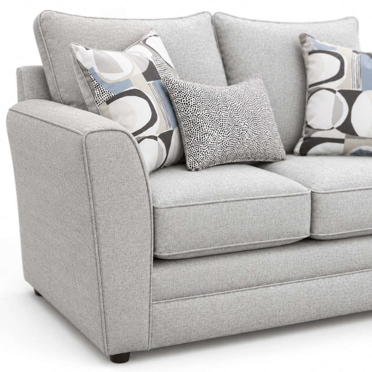Max Gray Loveseat — detail