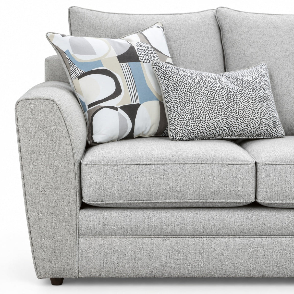 Max Gray Sofa — detail