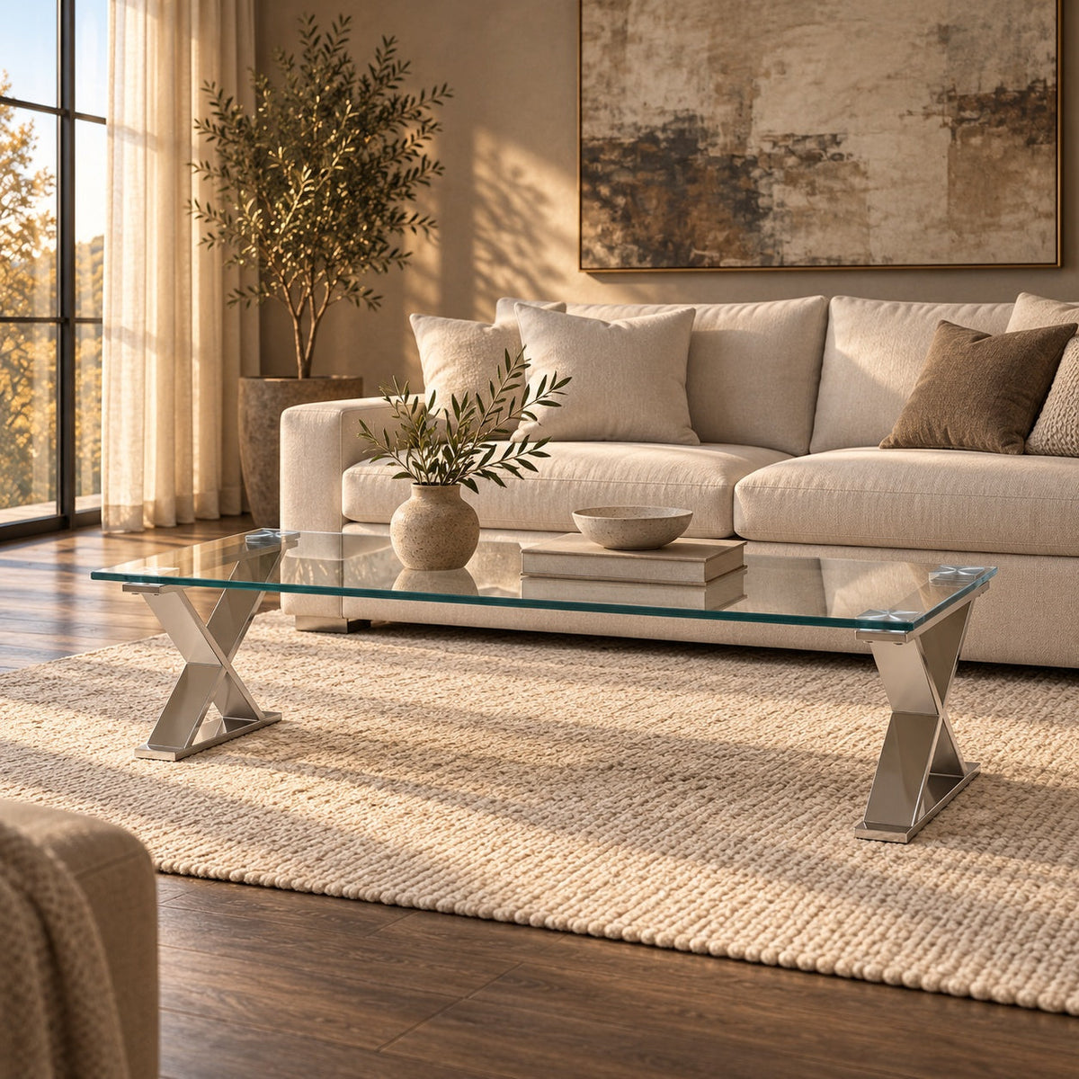 Merlin Coffee Table — in a room