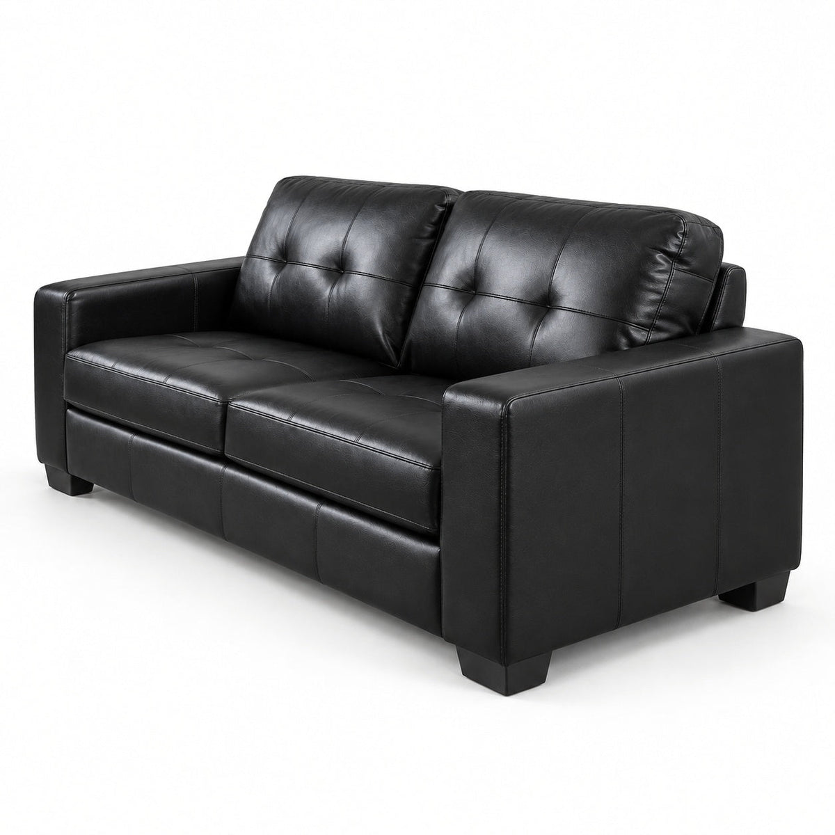 Metro Black Sofa — another angle