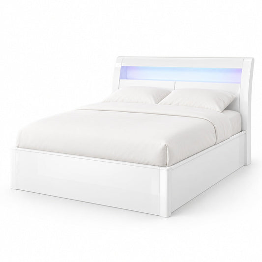 Metro Lift Top Storage Bed, Double