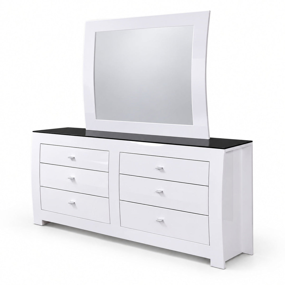 Metro Dresser with Mirror — another angle