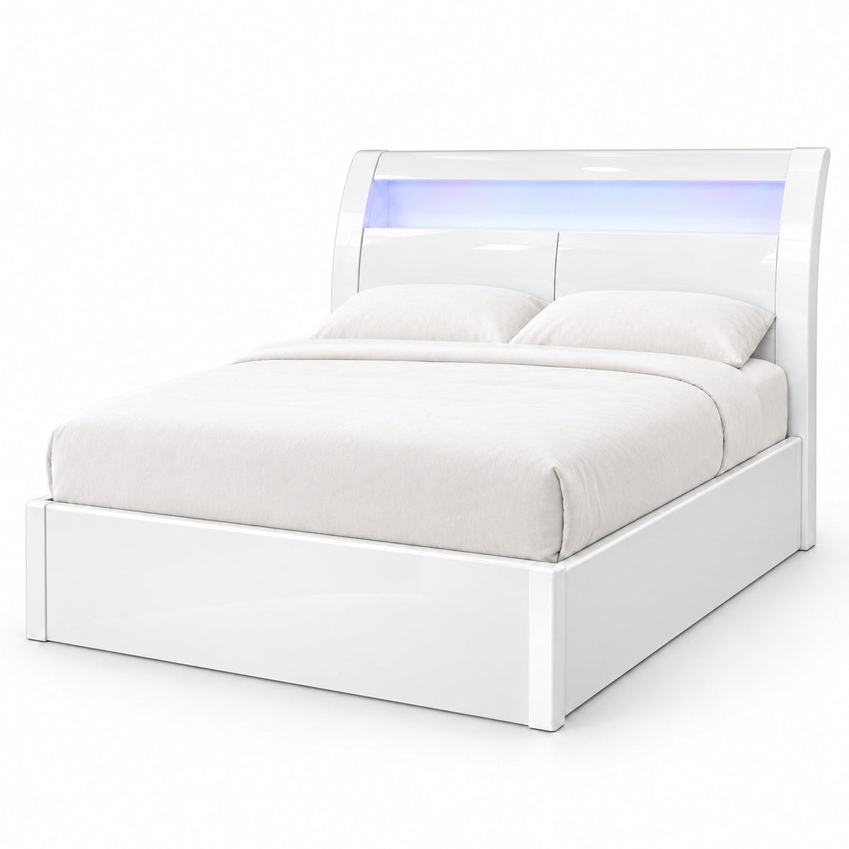 Metro Lift Top Storage Bed, Queen — detail