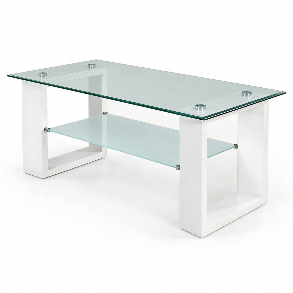Modena Coffee Table - White — another angle