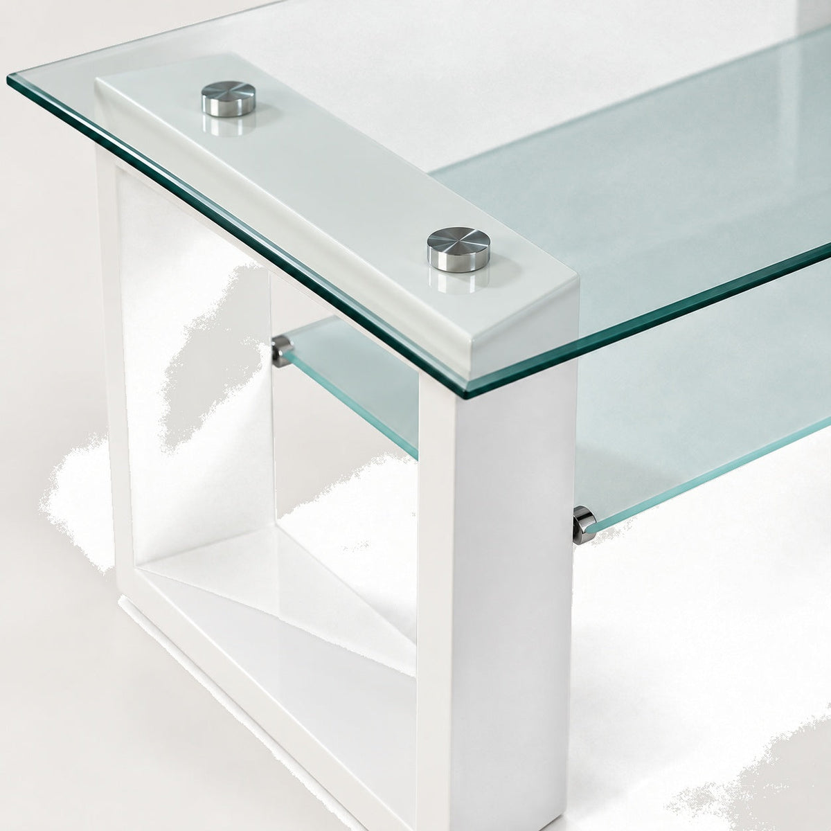 Modena Coffee Table - White — detail