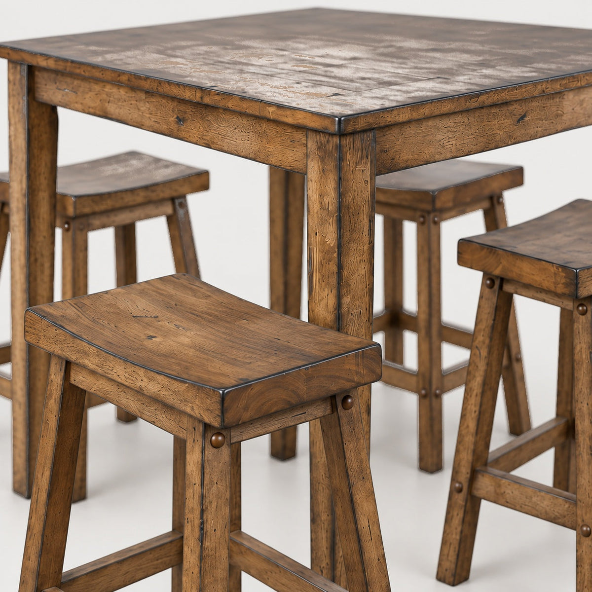 Newport Pub Table Set — detail