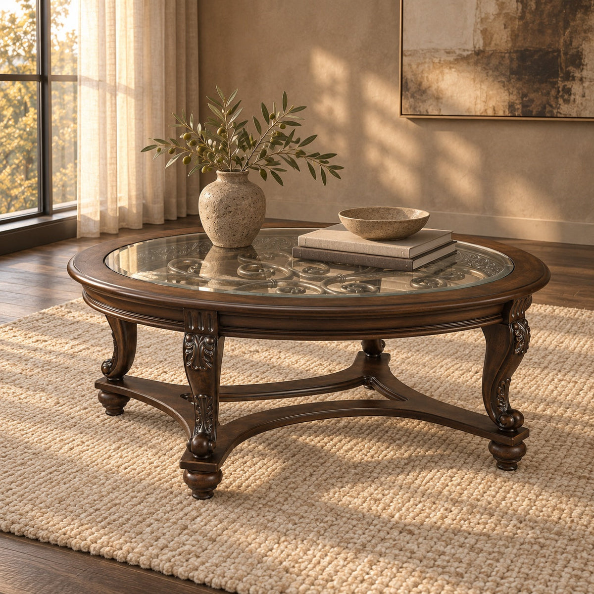 Norcastle Coffee Table — in a room