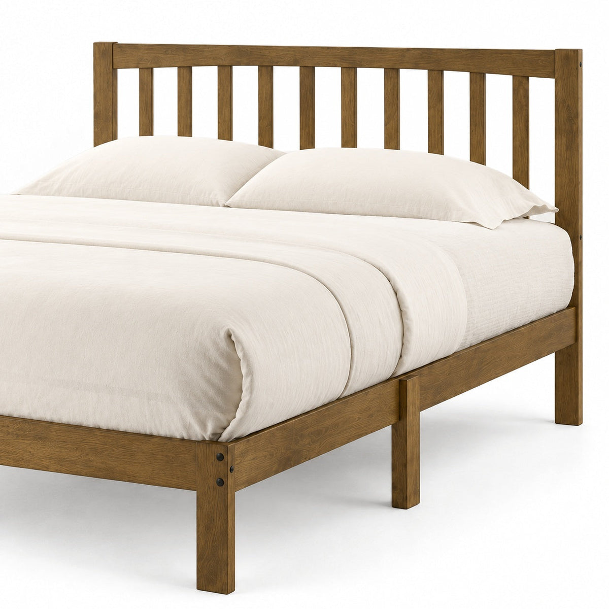 Paulson Platform Bed Frame, Double — detail