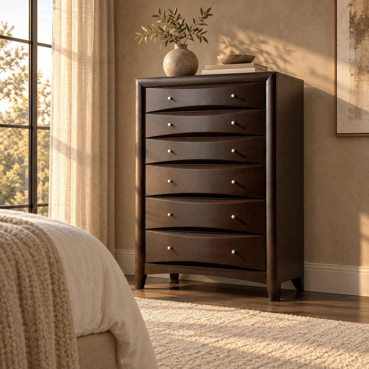 Phoenix Chest — in a room