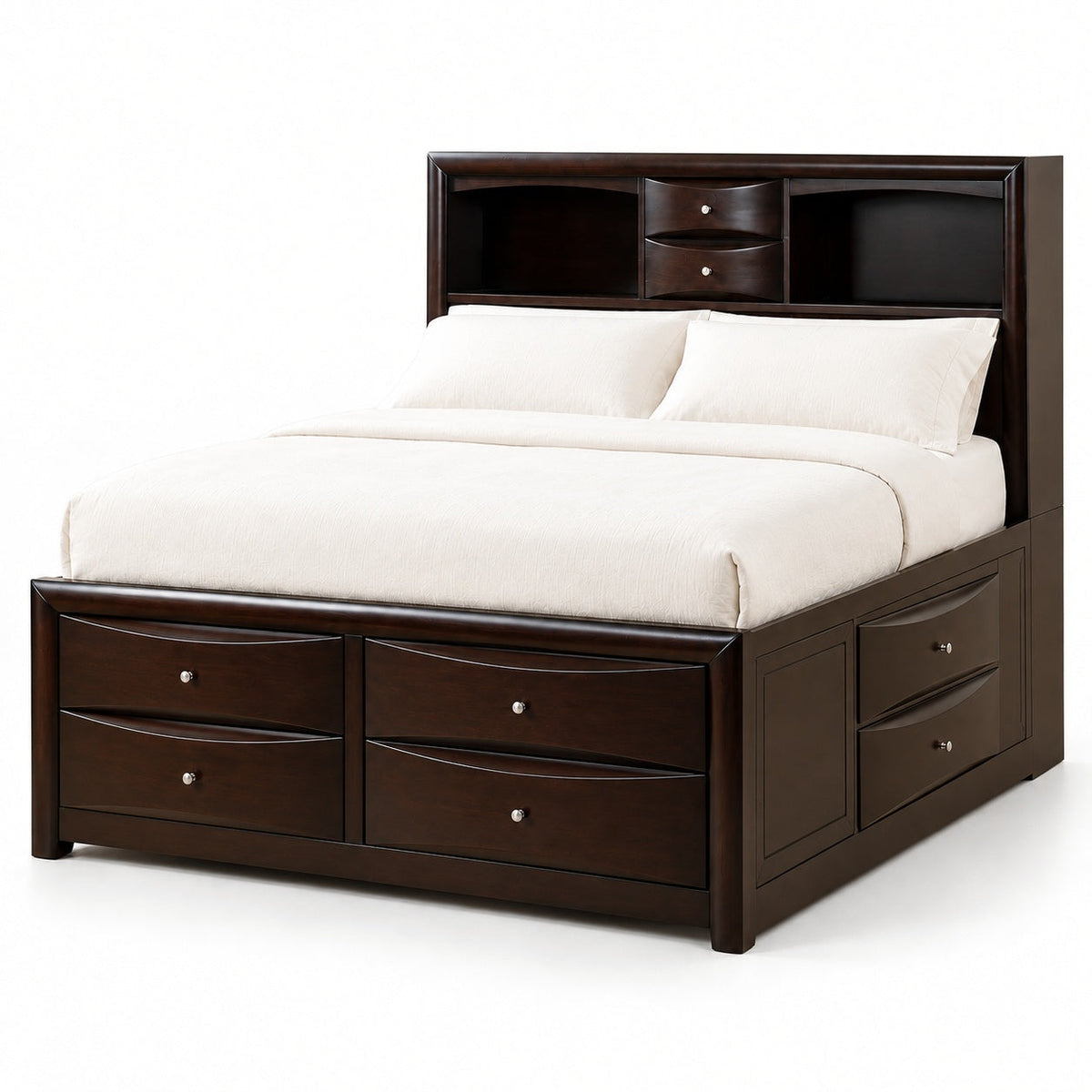 Phoenix Bed with Storage, Queen — detail