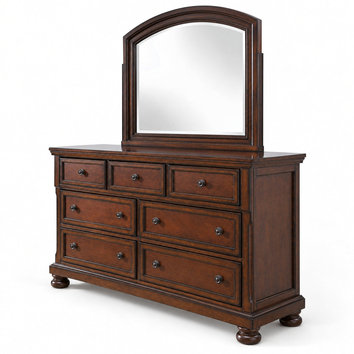 Poloski Dresser with Mirror — another angle