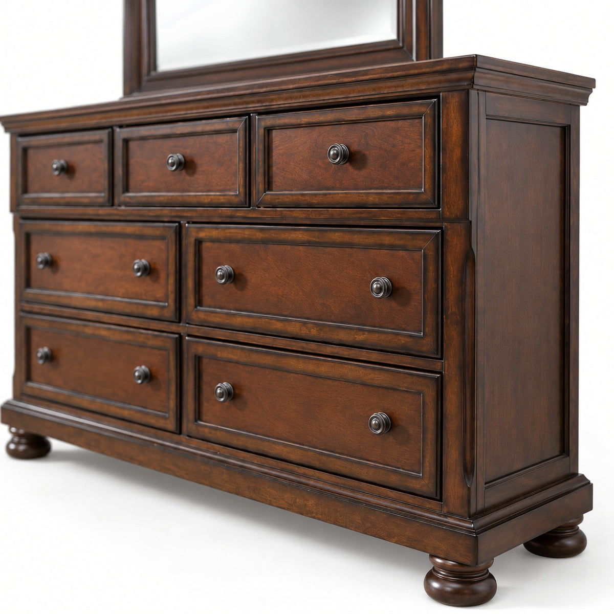 Poloski Dresser with Mirror — detail