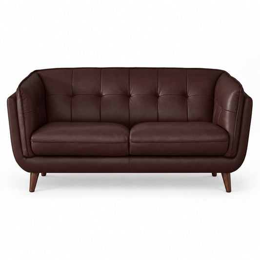 Seymour Leather Loveseat