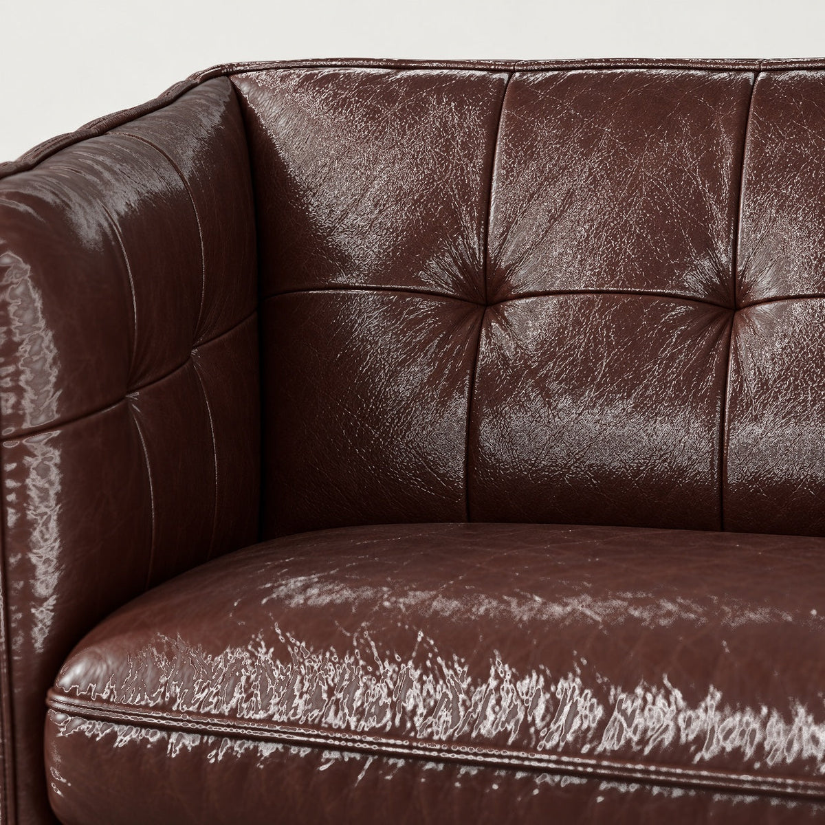 Seymour Leather Sofa — detail