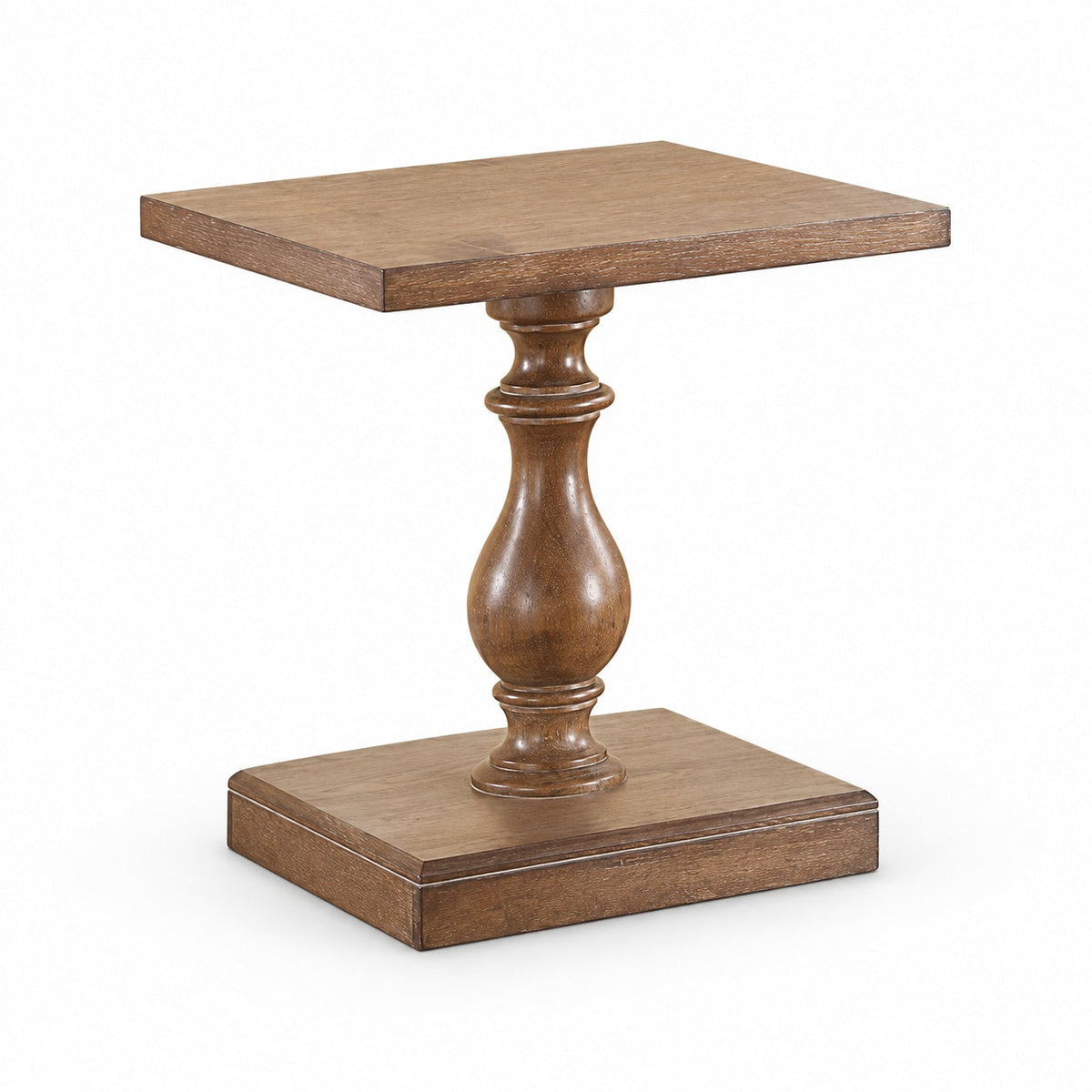 Sonoma 22" Pedestal End Table (Grey)