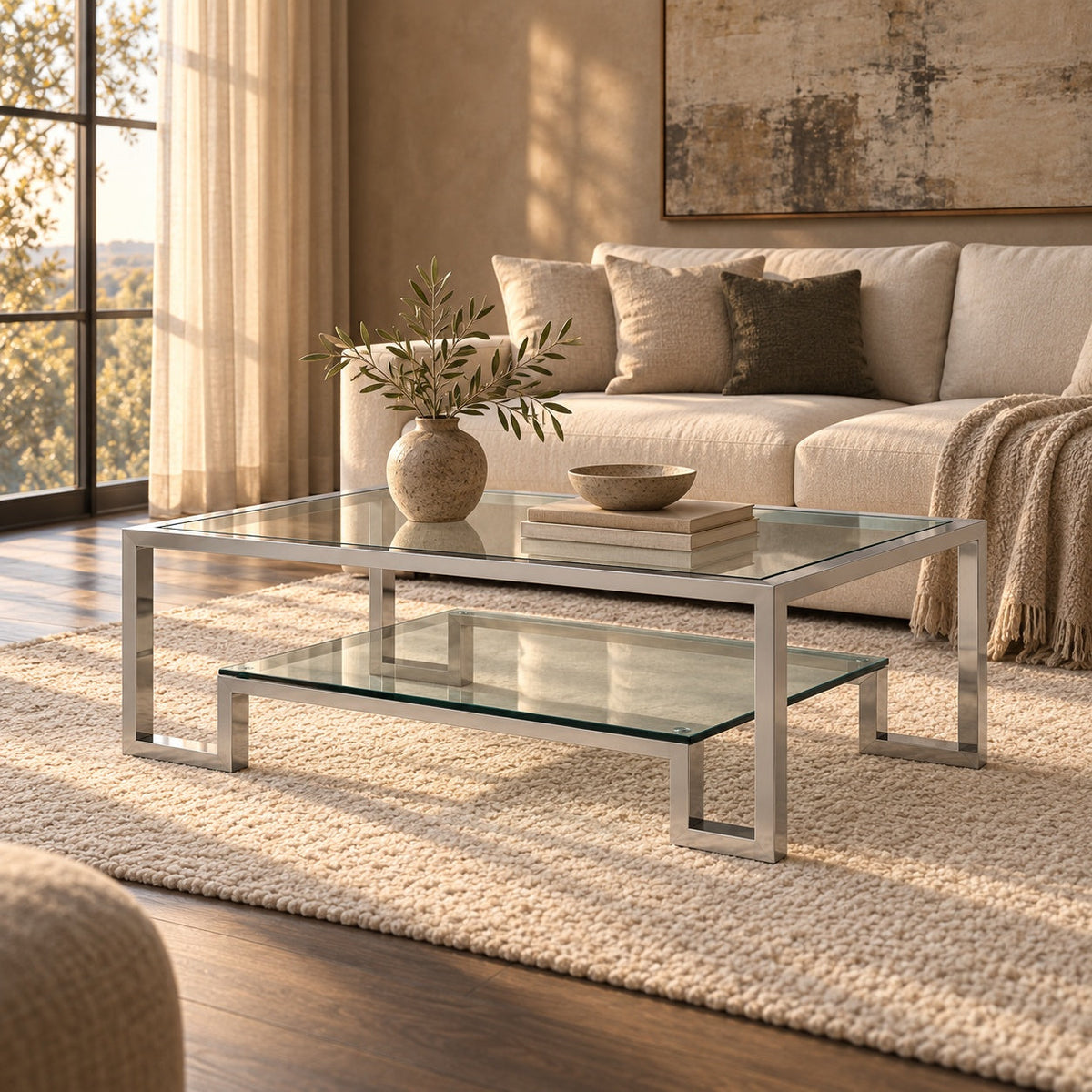 Turin Coffee Table — in a room