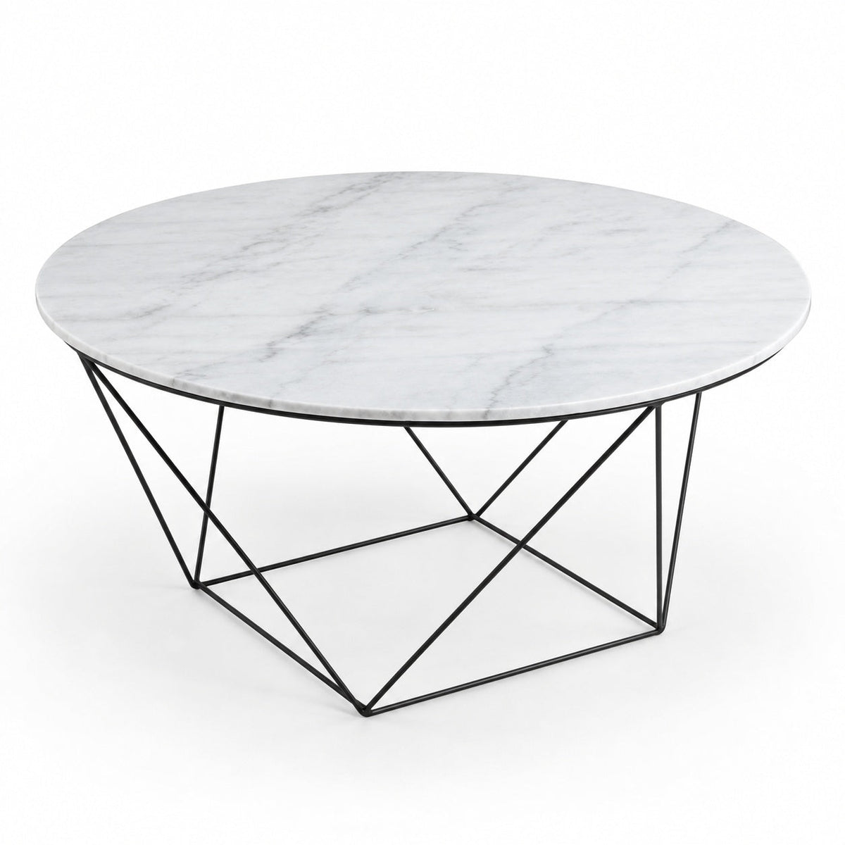 Valencia Round Coffee Table Marble
