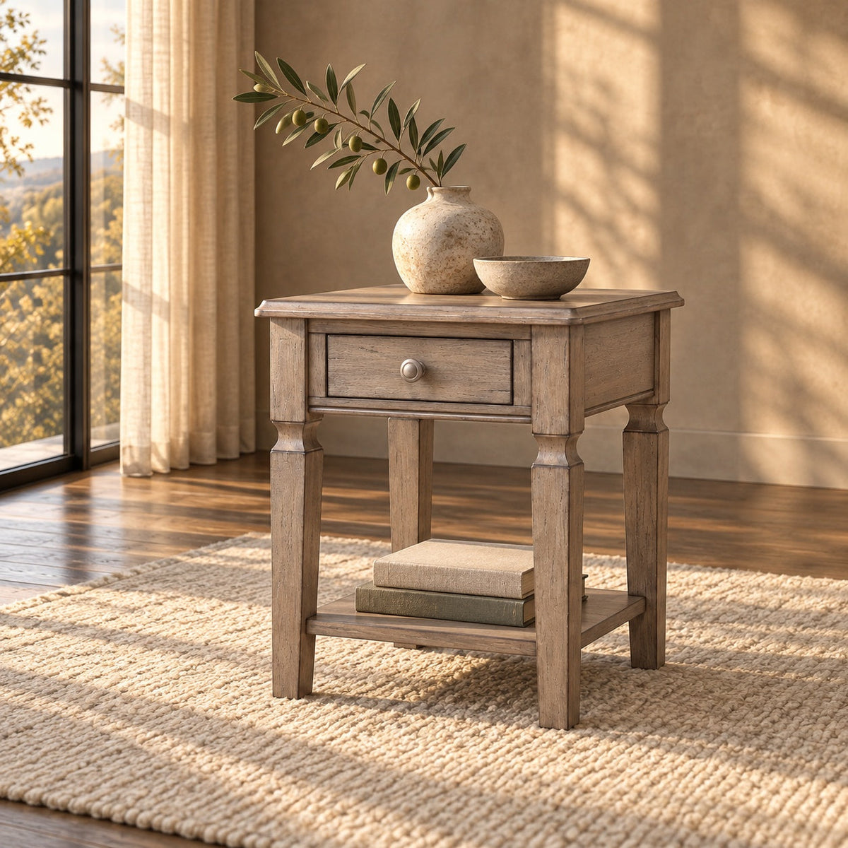 Ventura 18" End Table — in a room