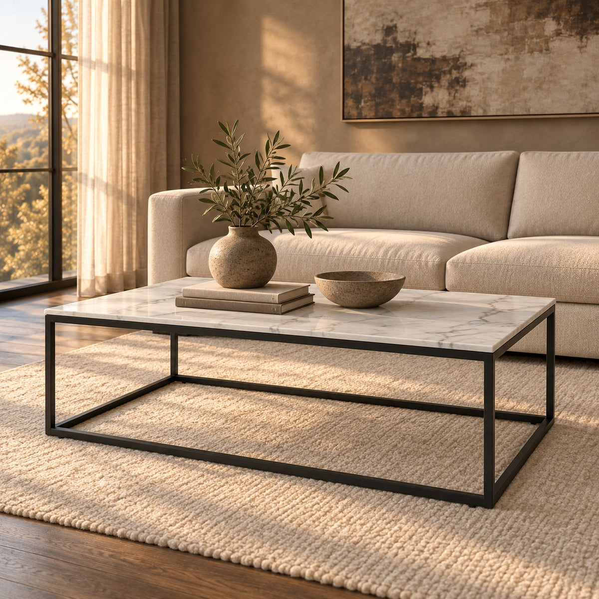 Verona Coffee Table — in a room