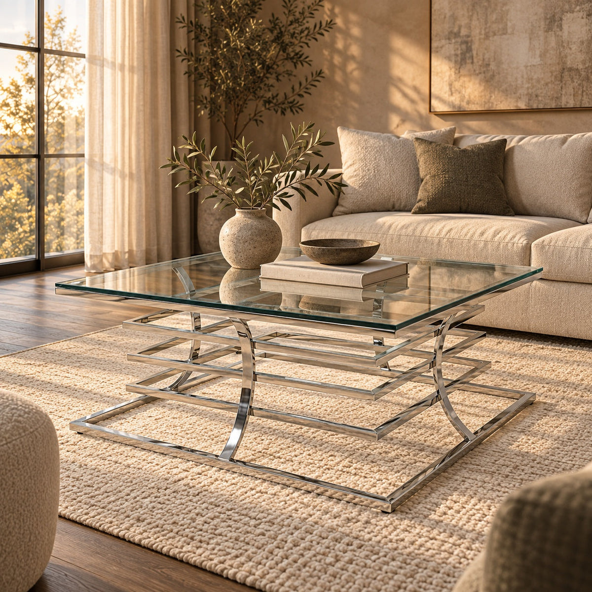 Waverly Coffee Table — in a room