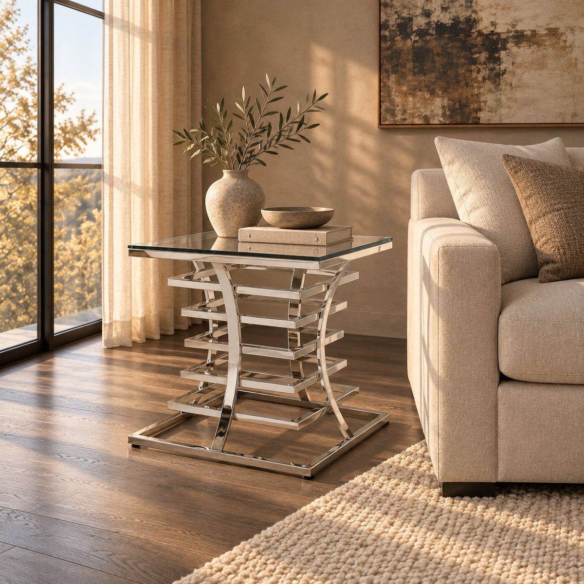 Waverly End Table — in a room