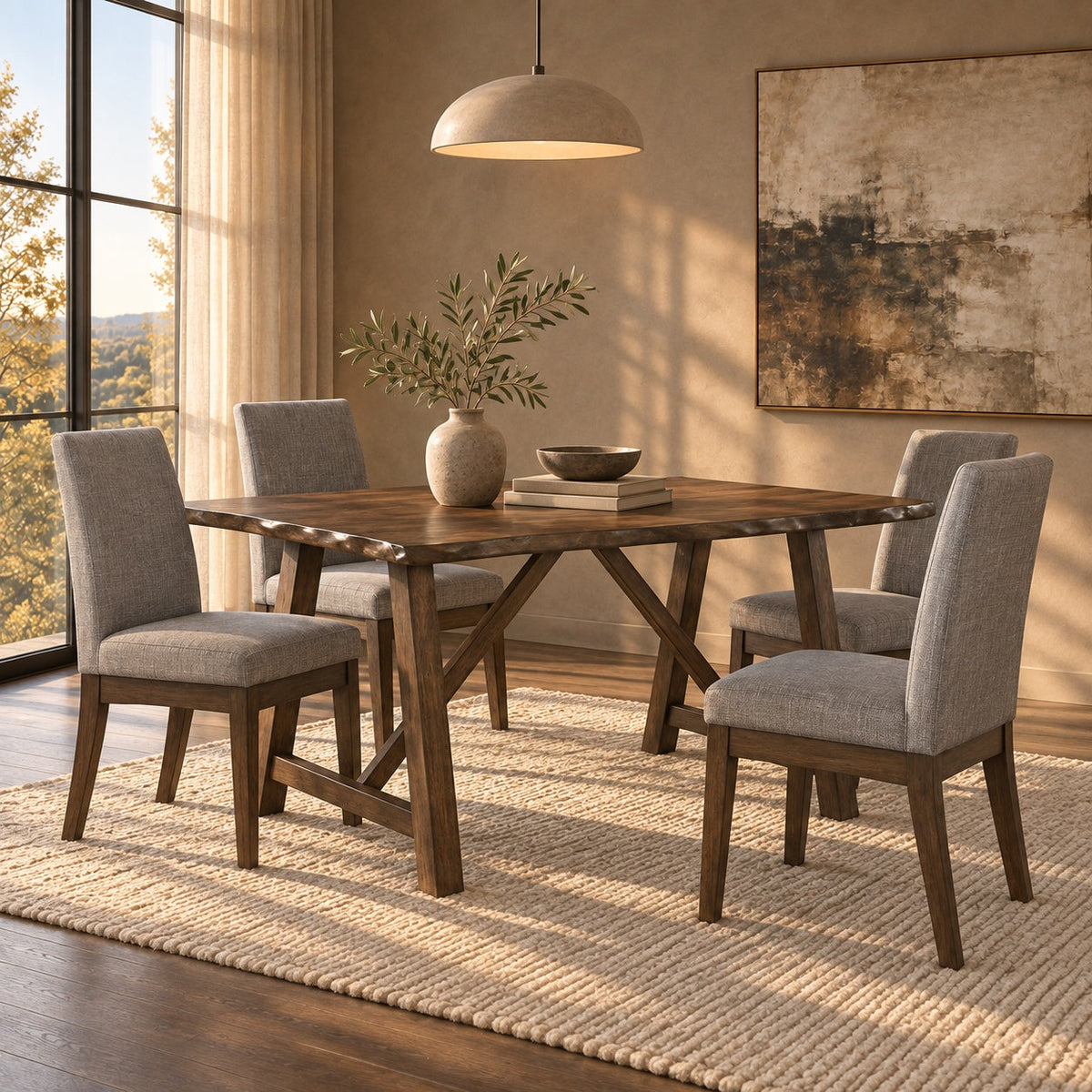 Whittaker Dining Table Set (5 Pc) — in a room