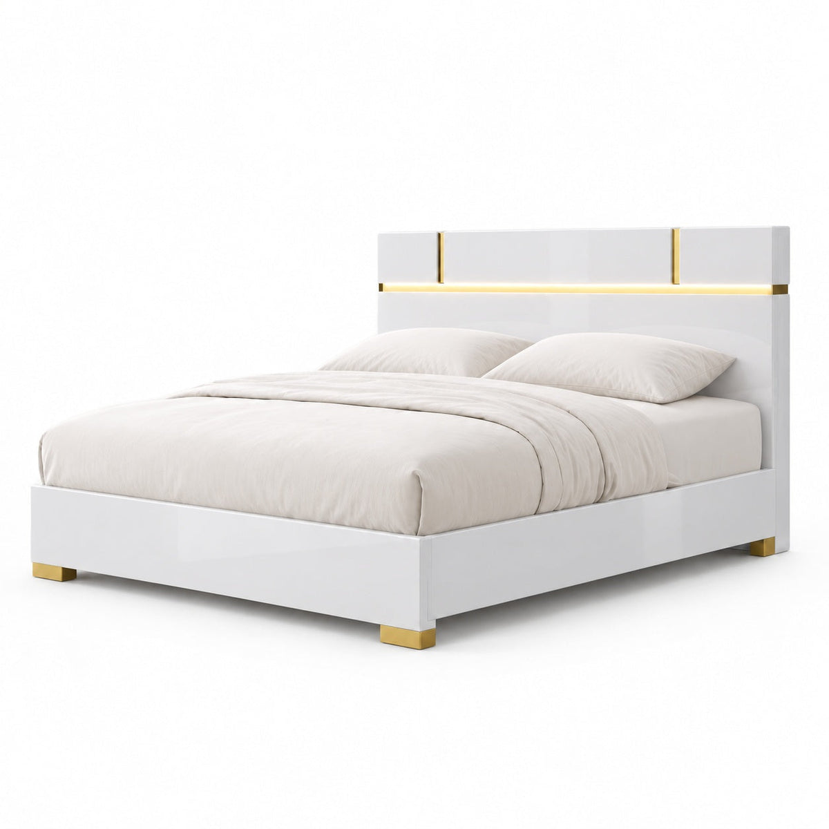 Zivah Queen Bed Frame — another angle