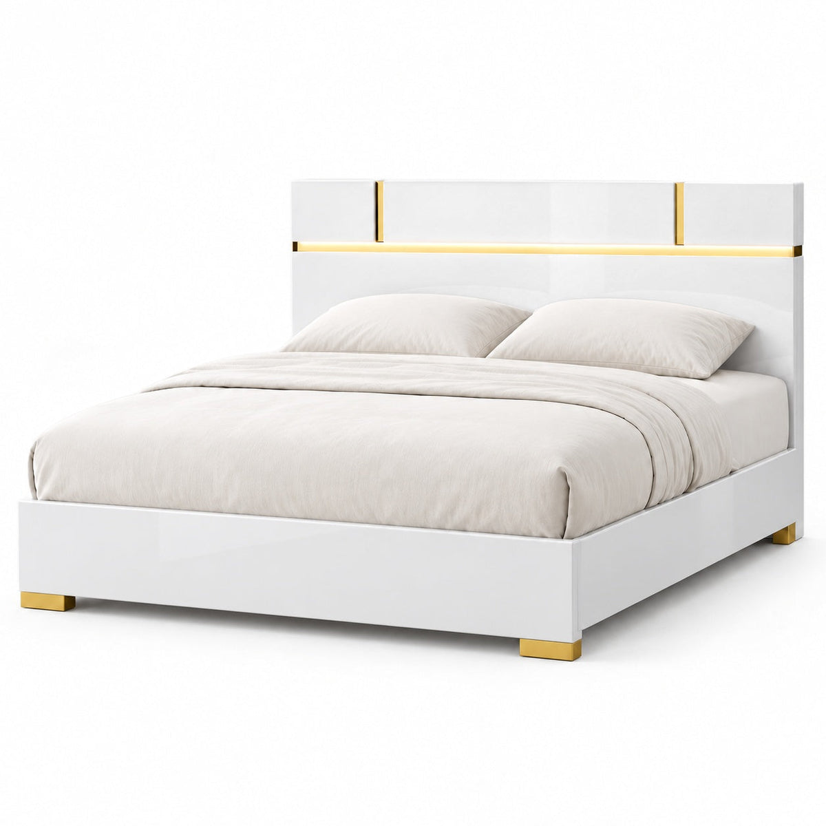 Zivah Queen Bed Frame — detail