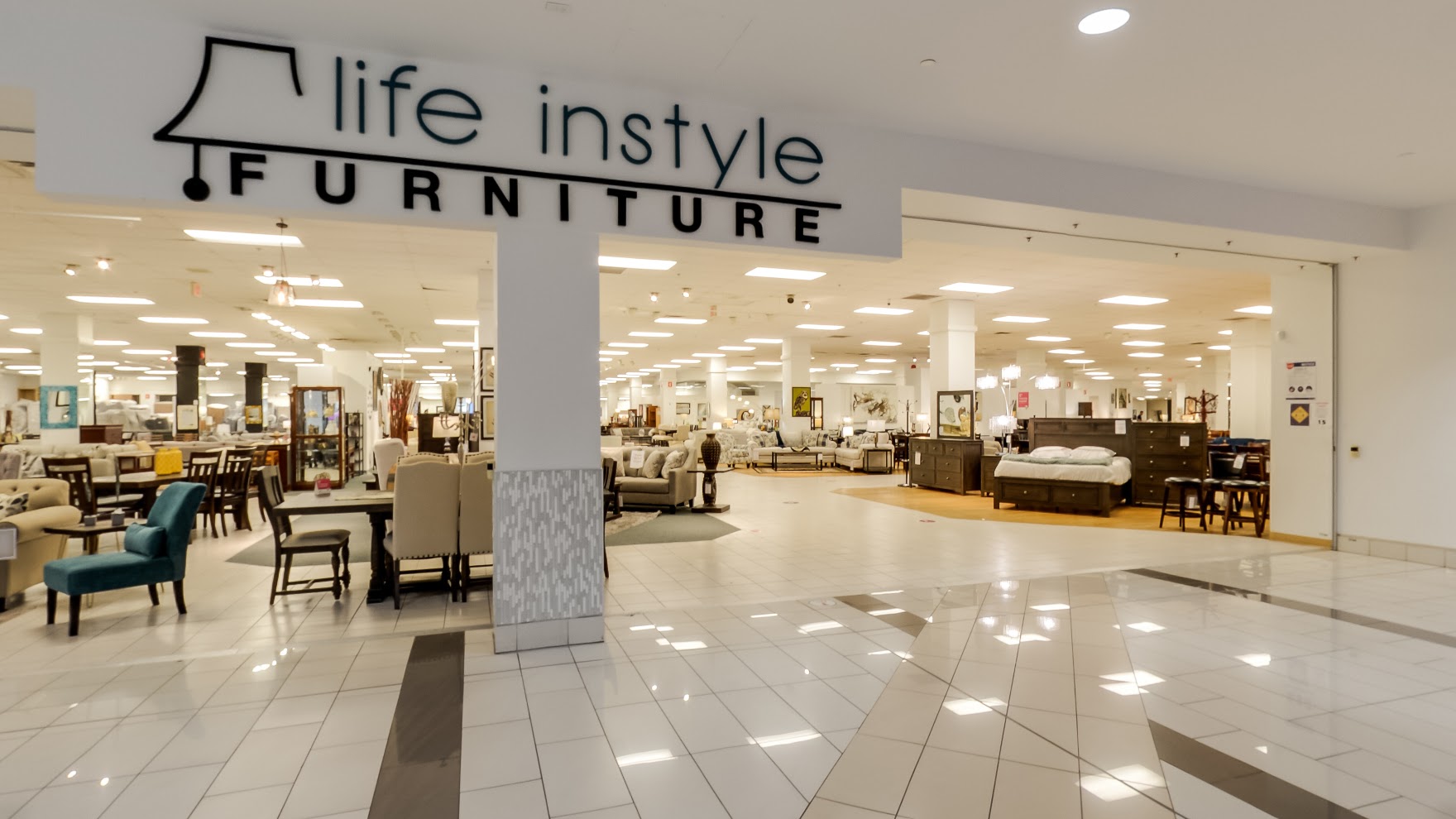 The InStyle showroom entrance at Guildford Town Centre